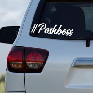 2 Poshboss Vinyl Decals